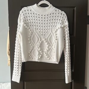 White Knit Sweater